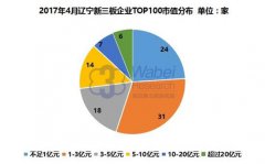 2017年遼寧新三板企業市值TOP100